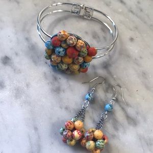 NWOT Bracelet and Earrings from Local Boutique